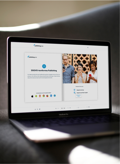 publishing.one ist eine DSGVO-konforme Publishing Software